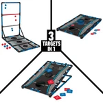 3 In 1 Outdoor Tailgate Game Set Cornhole Ladder Toss Washer Portable. Fixed Price $43.99.