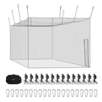 Vevor Portable Baseball Batting Cage 41.7X12.8X10.1 Ft Durable 30-PLY Hdpe. Fixed Price $165.79.