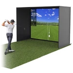 Home Golf Practice Net - Gosports 10 X 8 Ft Simulator Enclosure Kit. Fixed Price $1549.99.