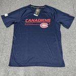 Montreal Canadiens Nhl Fanatics Authentic Pro Workout Team Short Sleeve Tee Sz. Fixed Price $59.97.