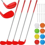 Realspring 2 Pack 36" Backyard Golf Club Set With Oversize Heads Inches. Fixed Price $77.41.