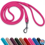 Oopsdoggy Rolled Leather Lead 6FT Heavy Duty Training Leash For Small Medium. Fixed Price $38.74.