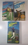 Bob Mann's Automatic Golf Vhs Lot Of 3 Rare Instructional Videos Swing Vtg. Fixed Price $18.89.