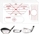 Golf Driver Impact Tape Labels 180PCS Stickers Clubs Blue. Fixed Price $10.81.