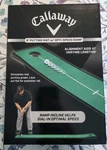 Callaway 8 Ft Putting Mat Opti-speed Ramp Alignment Aids Green Golf, New Box. Fixed Price $21.99.