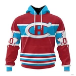 Personalized Montreal Canadiens Special Bold Design Hoodie Pullover Hockey Team. Fixed Price $27.00.