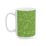 Coffee Tea Cup Golf Sport Club Cart Green Tee Flag Fore Putt Oz Mugs N' More. Fixed Price $22.00.