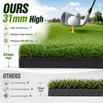 4 Ft X 5 Golf Chipping Driving Commercial Fairway Practice Mat 31MM Pad. Fixed Price $80.95.