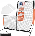 7X7 Ft Flexible Screen Baseball Pitching Net With Carry Bag & Metal. Fixed Price $149.99.