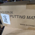 Aquerux Golf Putting Green Mat For Trainer, Velvet. Fixed Price $35.99.