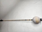 Momentus Golf Speed Whoosh Club Head Accelerator Swing Trainer 48". Fixed Price $65.00.