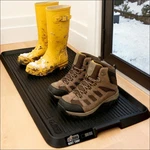Gorilla Grip Natural Rubber Indoor Outdoor Boot Tray For Shoes, 32X16, Waterproo. Fixed Price $41.98.