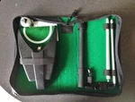 Black Travel Zipper Pouch Putter Set. Fixed Price $39.99.