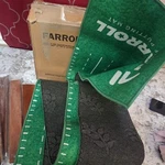 Farroll Putting Mat Wood Base Golfing Green Practice Aid Indoor Game. Fixed Price $59.96.