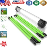 2 Pack Golf Alignment Sticks, 48 Inches Fluorescent Green Training. Fixed Price $18.99.