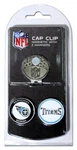 Team Golf Nfl Tennessee Titans Cap Clip With 2 Magnetic Markers. Fixed Price $15.89.