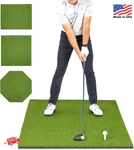 Gosports Elite Golf Hitting Mat 5' X 3' Green Indoor Outdoor Practice. Fixed Price $142.99.