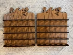 Handmade - Set Of 2 Golf Display Shelf / Hold 60 Balls. Fixed Price $69.95.