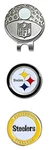 Team Golf Nfl Pittsburgh Steelers Cap Clip With 2 Magnetic Markers. Fixed Price $11.99.