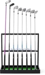 Xcsource Wooden Golf Putter Stand Rack - Holds 8 Clubs & 12 Balls Floor Organize. Fixed Price $120.00.