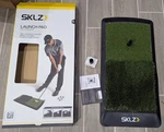 Golf Launch Pad 3 1 Hitting Mat Complete With Box Sklz Light Use. Fixed Price $30.00.