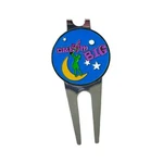Magnetic Divot Repair Tool With Golf Ball Marker And Hat Clip. Fixed Price $12.90.