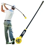 YES4ALL Golf Swing Trainer, Weighted Club For Warm-up, 48 Inch, Yellow. Fixed Price $33.99.
