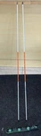 Maxfli Golf Two Pole Alignment System Training Aid Instruction W/ Lucky Cover. Fixed Price $29.50.