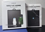Golf Daddy Home No Ball Simulator Mat W/ Replacement Pad Bundle. Fixed Price $129.00.
