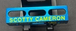 Scotty Cameron Circle Tour Putting Path Tool Training Aid (teal/lime). Fixed Price $118.00.