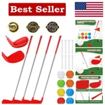 Realspring 2 Pack 36" Backyard Golf Set With Oversize Heads Club.... Fixed Price $81.96.