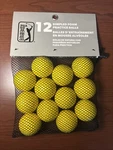 Pga Tour 12 Dimpled Foam Golf Practice Balls - Set Of. Fixed Price $20.00.