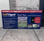 New 1998 Golf Digest Turf Tee Professional Heavy Duty 24X12 Practice Mat Dennco. Fixed Price $16.79.