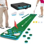 Golf Putting Game Set, Detachable Green Mat With 4 Balls, 2 Cups &. Fixed Price $252.42.