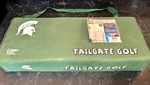 Michigan State Spartan Ladder Toss Golf Tailgate Game Set Carry Case. Logo Brand. Fixed Price $24.49.