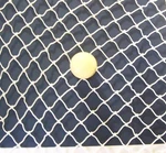 26' X 12' Golf Impact Barrier White Nylon Netting 1" #21 Twine Test 225 Lb. Fixed Price $139.99.