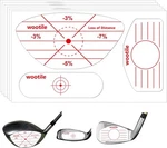 Golf Driver Impact Tape Labels 180PCS Stickers Clubs Blue. Fixed Price $8.90.
