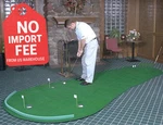 Alfeel Big Moss 3X9FT Putting Green Turf Mat 1-CUP Practice Set. Fixed Price $164.00.