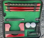 Journey's Edge Executive Indoor Golf Set For Office Hime Gift Putter Balls Hole. Fixed Price $10.00.