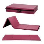 All Color 4"X8"X2" Thick Folding Panel Gymnastics Mat Fitness Exercise. Fixed Price $69.99.