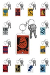 Nhl Hockey Art Photo Keychain Minimalist Distressed Style Team Logo Badge Clip. Fixed Price $8.95.