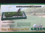 The American Zen Garden Series Day Dreamin' On Green Desktop Putting. Fixed Price $39.99.