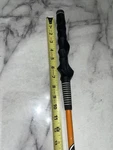 Vintage Golf Gym Club 38 Weighted Swing Trainer Aid Orange/black Heavy Model. Fixed Price $30.00.