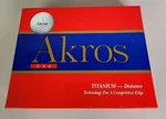 12 Akros Usa Titanium Distance Golf Balls Set In Box New Competitive Edge Rare. Fixed Price $30.00.