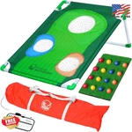 Gosports Battlechip Backyard Golf Cornhole Hybrid Game Multi Color Foldable. Fixed Price $66.99.