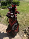 Calloway Golf Big Berth Diablo Edge Full Set W/ Bag And Balls Odyssey White Ice. Fixed Price $860.00.