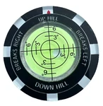 Golf Ball Marker Precision Green Reader Level Putting Aid W/metal Back! New. Fixed Price $9.40.