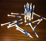 250 Superb 1/4" Professional Wood Golf Tees 83MM All Need To Make Offer!. Fixed Price $12.95.