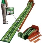 Indoor Golf Putting With Automatic Ball Return - Perfect Gift For Lover. Fixed Price $77.99.