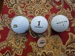 Sam Snead Wilson Golf Logo & Greenbrier Sporting Club Ballmark Lot. Fixed Price $15.00.